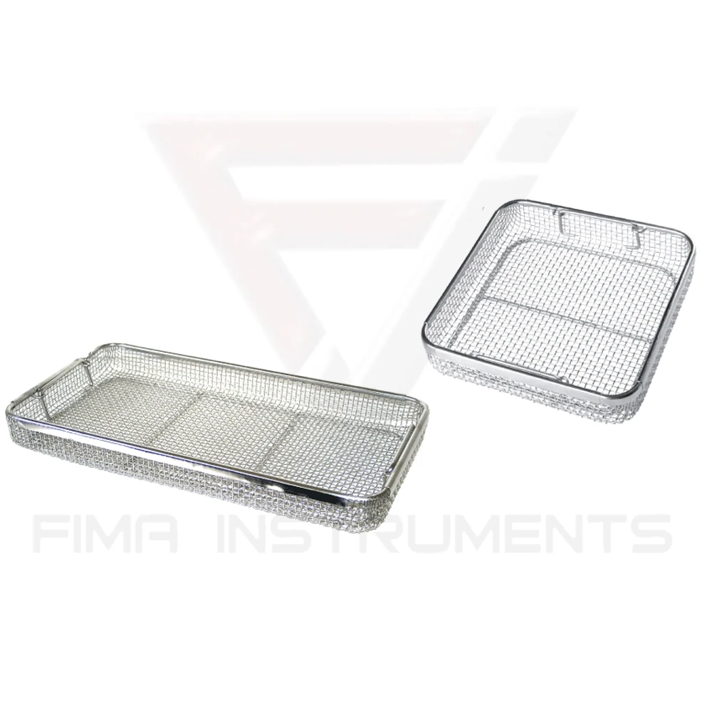 Подносы для стерилизации инструментов из проволочной сетки нержавеющей стали