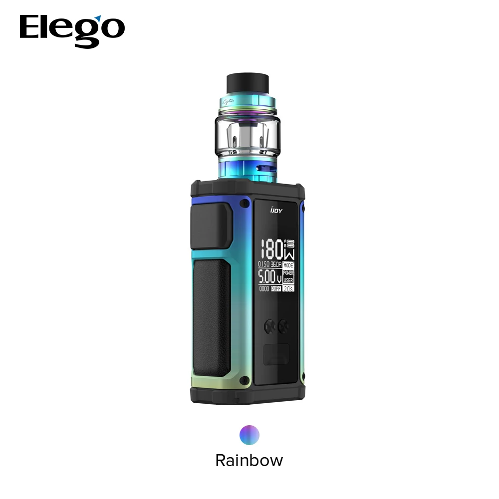 New dual 18650 batteries 5ml  IJOY Captain 2 box mod vape Kit