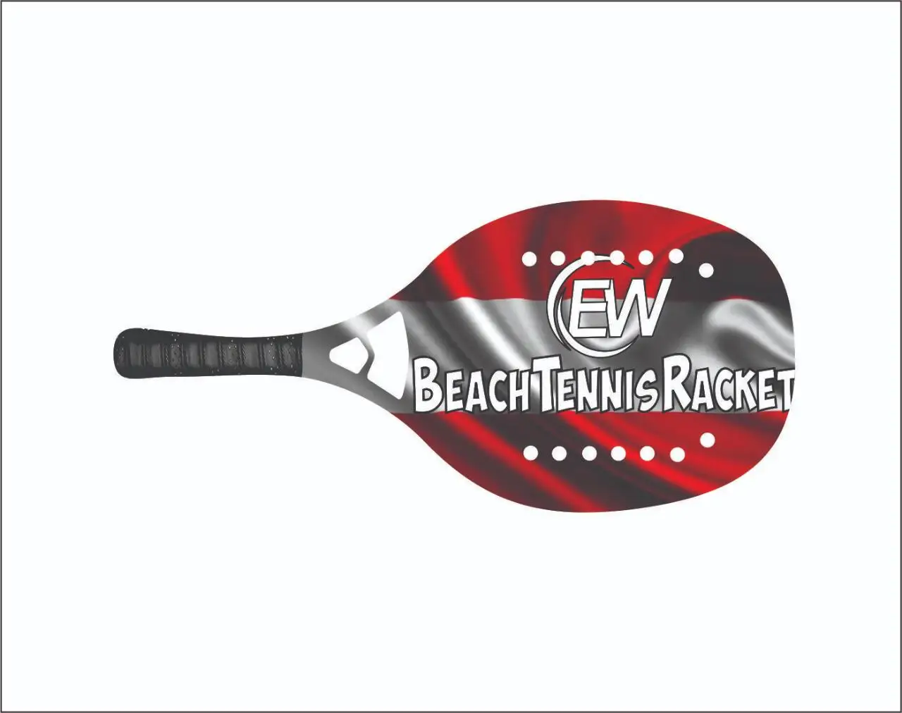 
Beach Tennis Rackets Custom Carbon glass Beach Paddle/Padel Racket with your logos and color combinations 