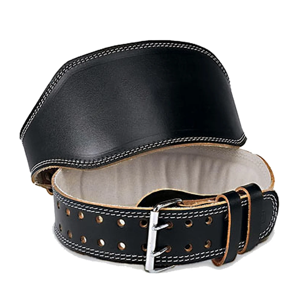 Тяжелый удобный кожаный ремень предназначенный для поддержки поясницы во время силовых тренировок