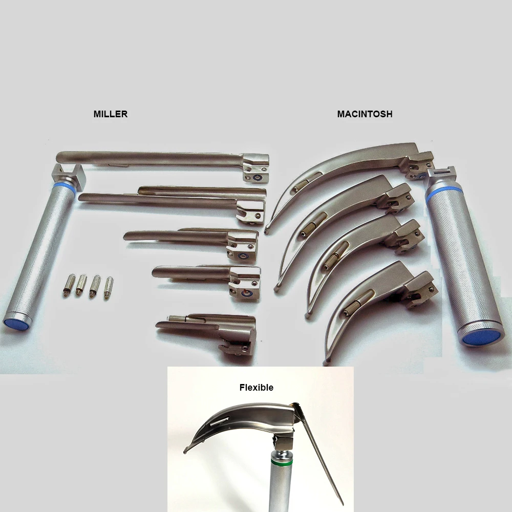 
 Ларингоскоп Mac Miller Ларингоскоп-ENT диагностический набор  