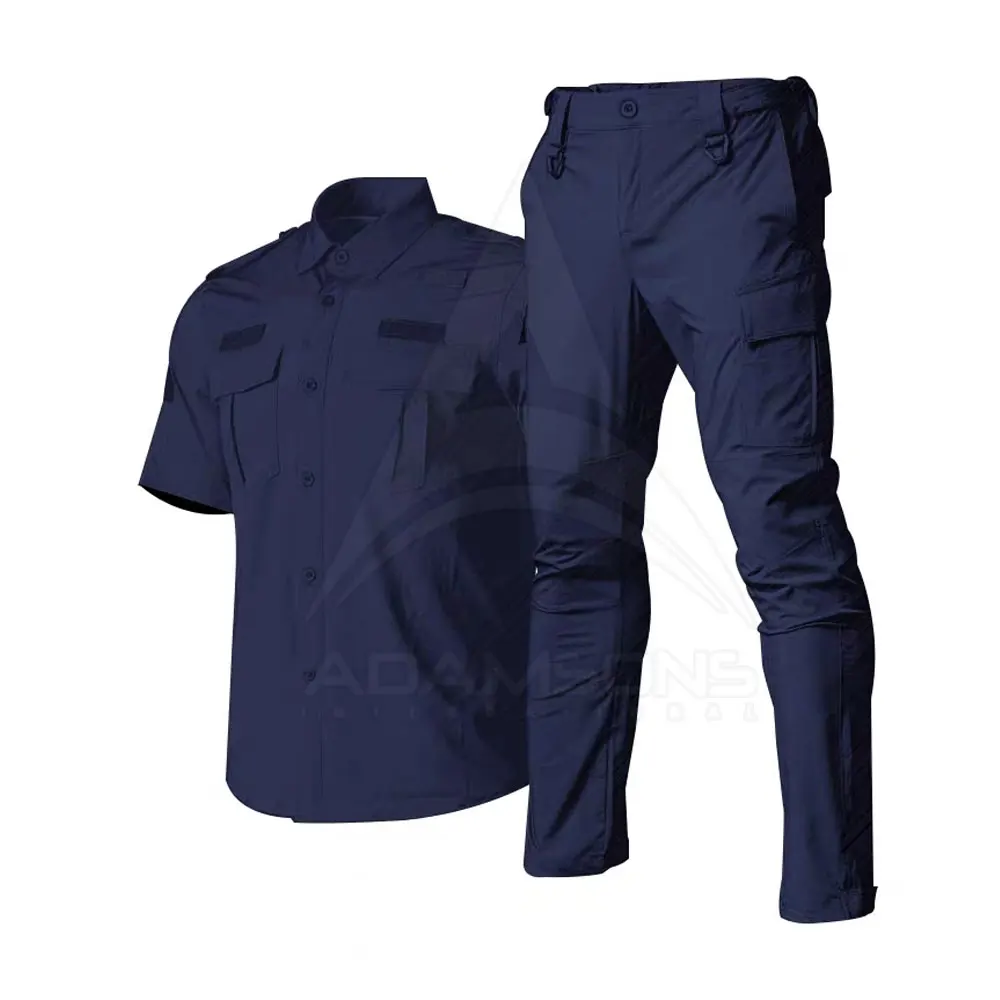 
Long Sleeve Security Guard Uniform Made in Cotton Polyester 