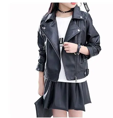 Leather fashion jacket with Zipper closure with two side pockets, great outwear jackets for daily wear (FJ-1010)