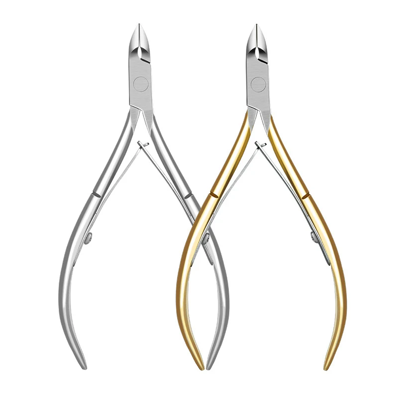 Лидер продаж профессиональные маникюрные инструменты кусачки для кутикулы педикюр Высококачественная стальная ручка инструмент стрижки ногтей q