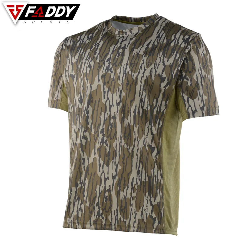 Камуфляжная тактическая Мужская рубашка с коротким рукавом быстросохнущая Боевая футболка военная армейская камуфляжные уличные походные охотничьи рубашки