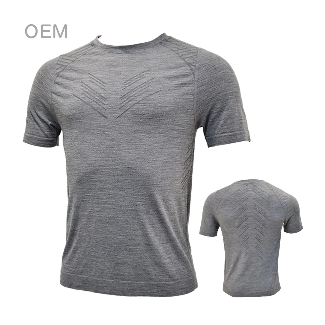 Легкая мужская футболка с коротким рукавом, облегающая быстросохнущая Повседневная футболка