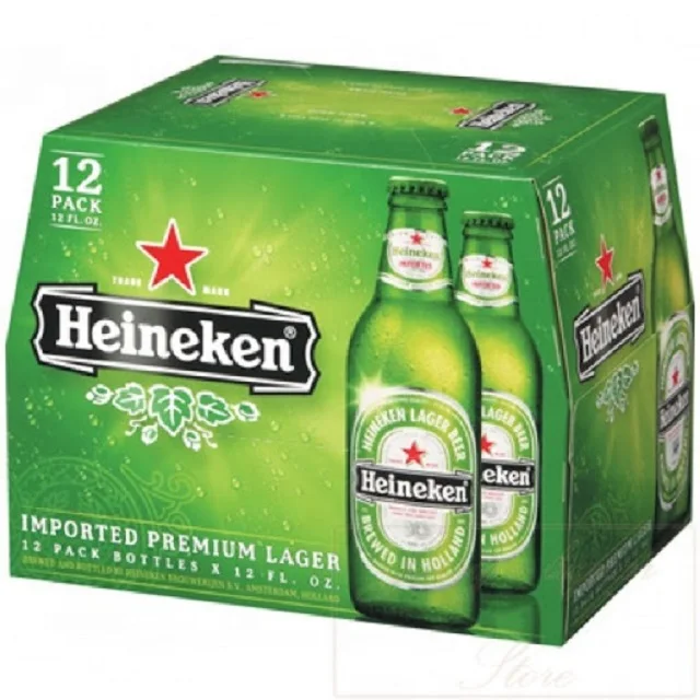 Голландское пиво Heineken готовое к экспорту