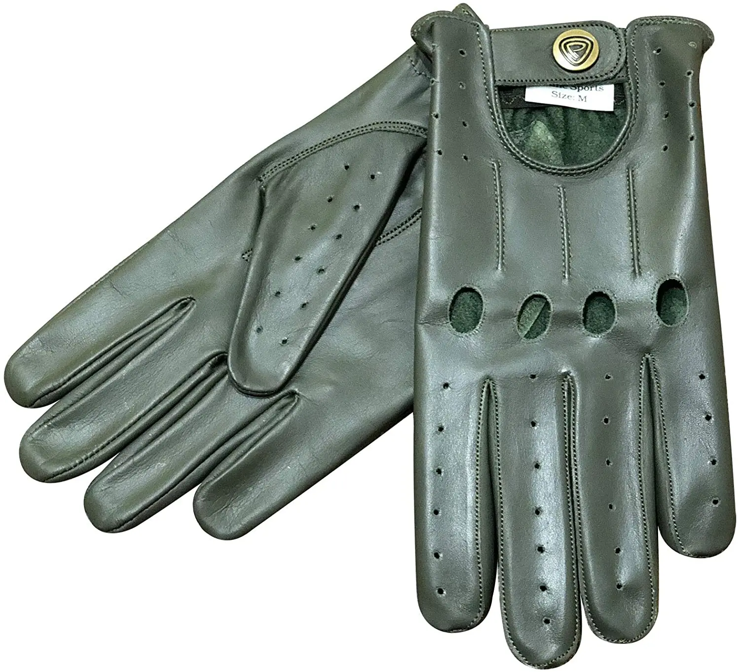 Dexam Professional Prime Leather Real Soft Leather Men Gloves Without Lining Driving Gloves Retro Glove Reverse Stitched