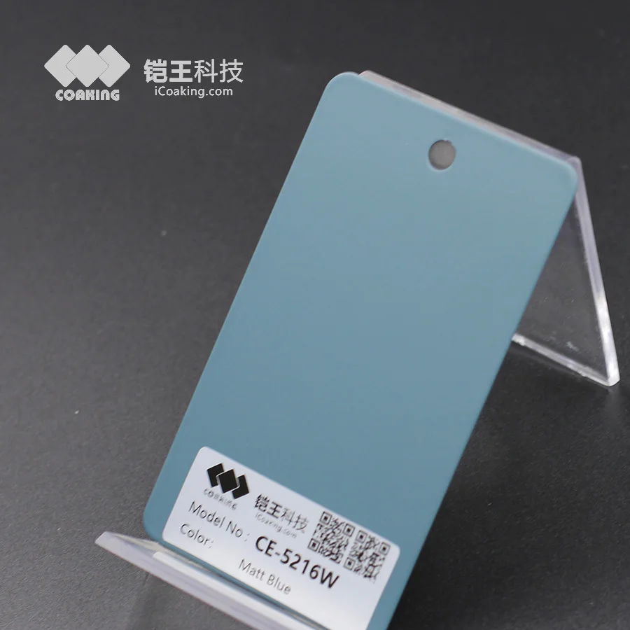 Electronic Spray Powder Coating Metallic Silver Grey  Polyester Powder Coating Powder