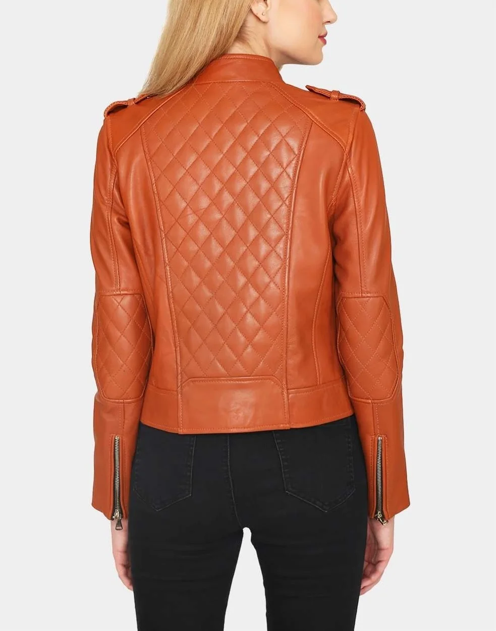 Short Leather Jacket Women New Style Leather Jacket 2022 Available in All Color Customize LOGO and Label Best for Private Label