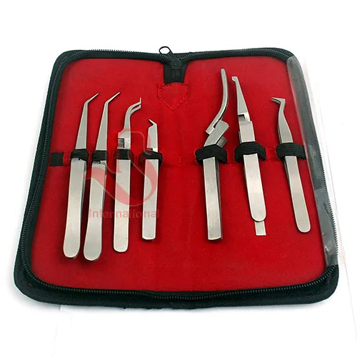  Ортодонтический кронштейн для фиксации щипцов Набор из 7 стоматологических инструментов