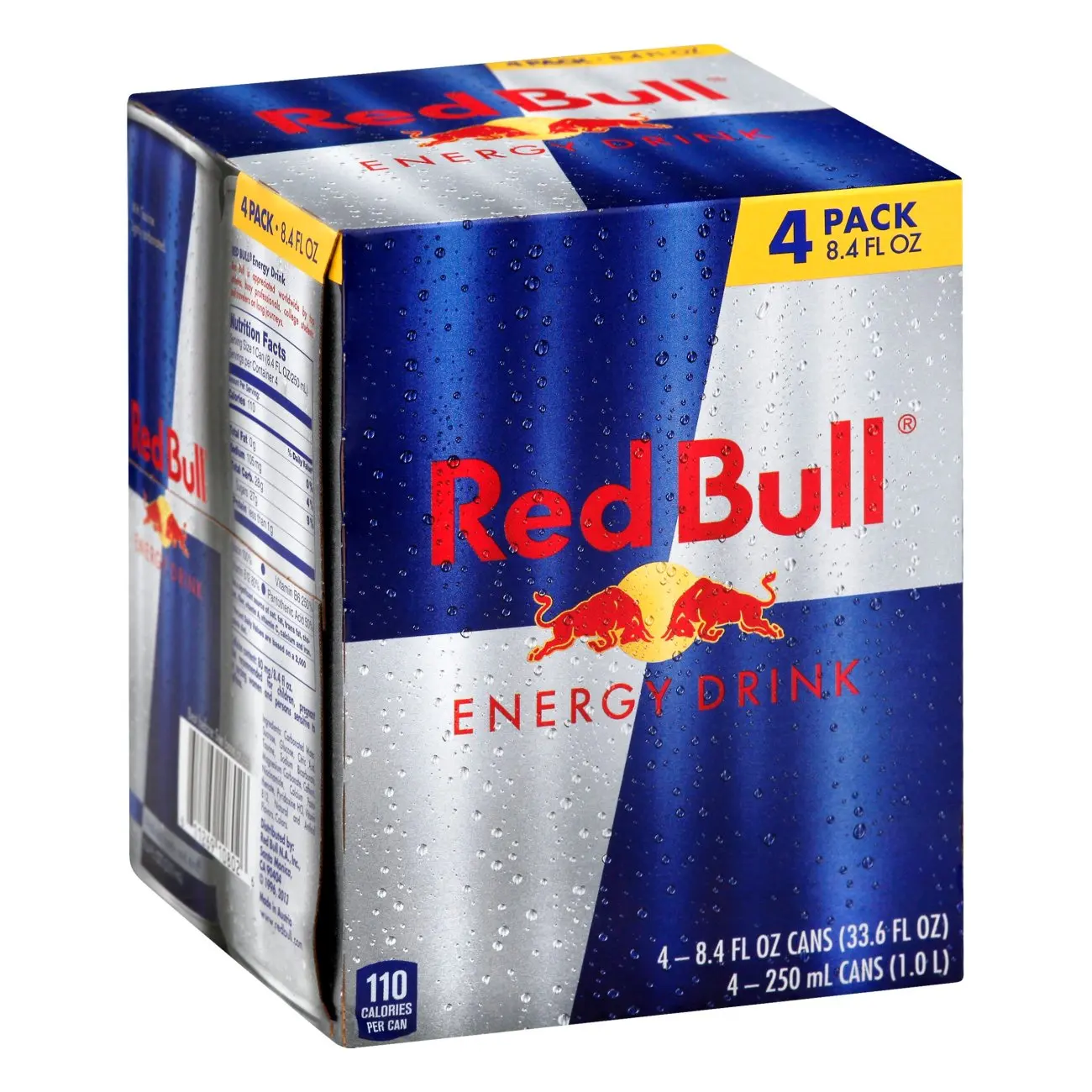  Свежий запас напитков Red Bull ENRRGY для