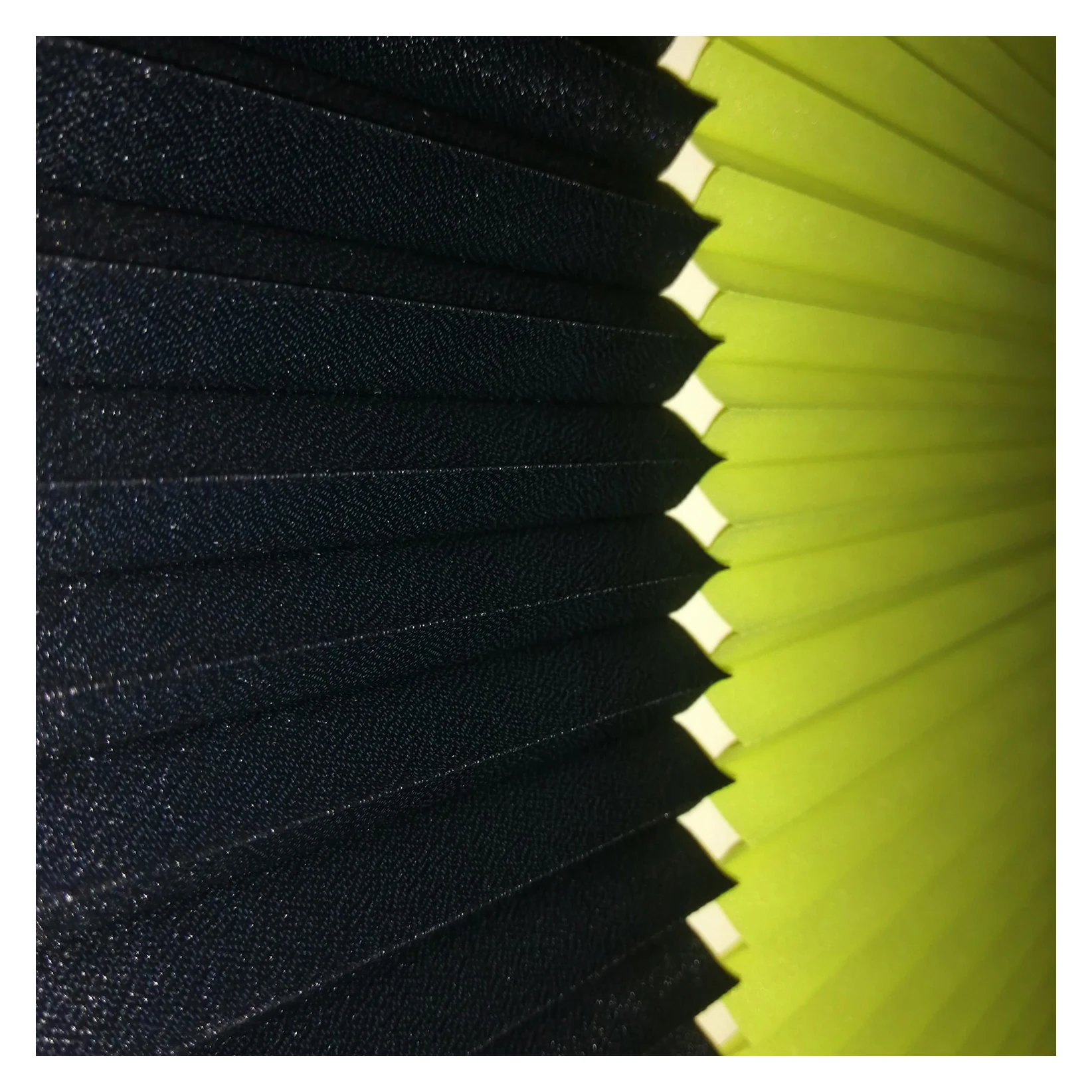 Glass Balcony Curtain Pleated Blinds Plisse Curtain Pleated Shade Fabric For Luxury Home Decor Wholesale UV Resisdance