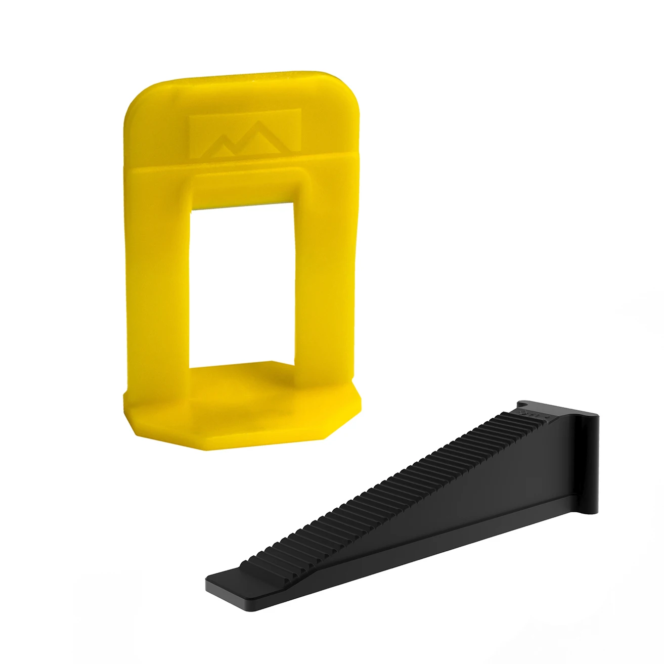 Plastic tile leveling wedges improves the quality of the cladding allowing you to make the surface completely flat