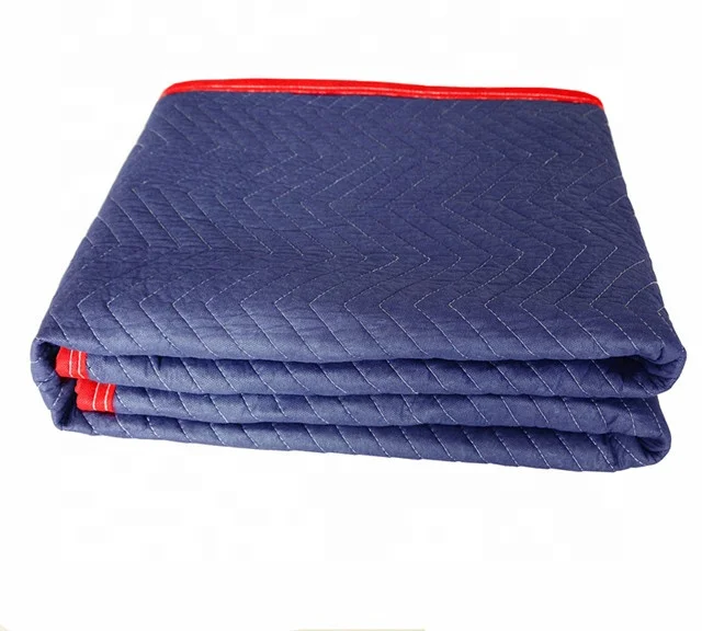 Woven Top/Non woven bottom Moving Blanket  moving pads