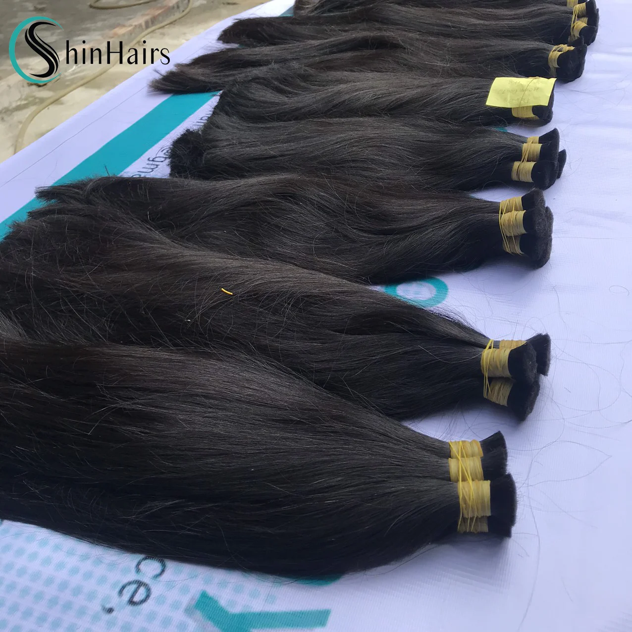 Vietnam Export Products bundles human hair bulk Bone Straight hair color raw virgin hair unprocessed
