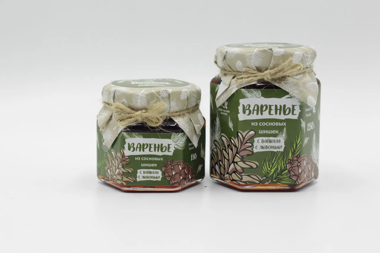 Gift From Lake Baikal Natural Pine Cone Jam From Buryatia