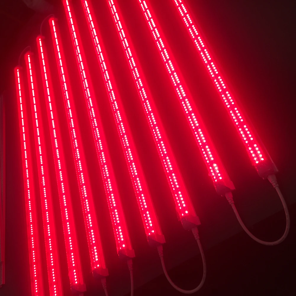 7Magic Best Flicker Free 100-265VAC Emerson Effect Grow Lights Led Grow Light UV IR Bar Strip For Lettuce