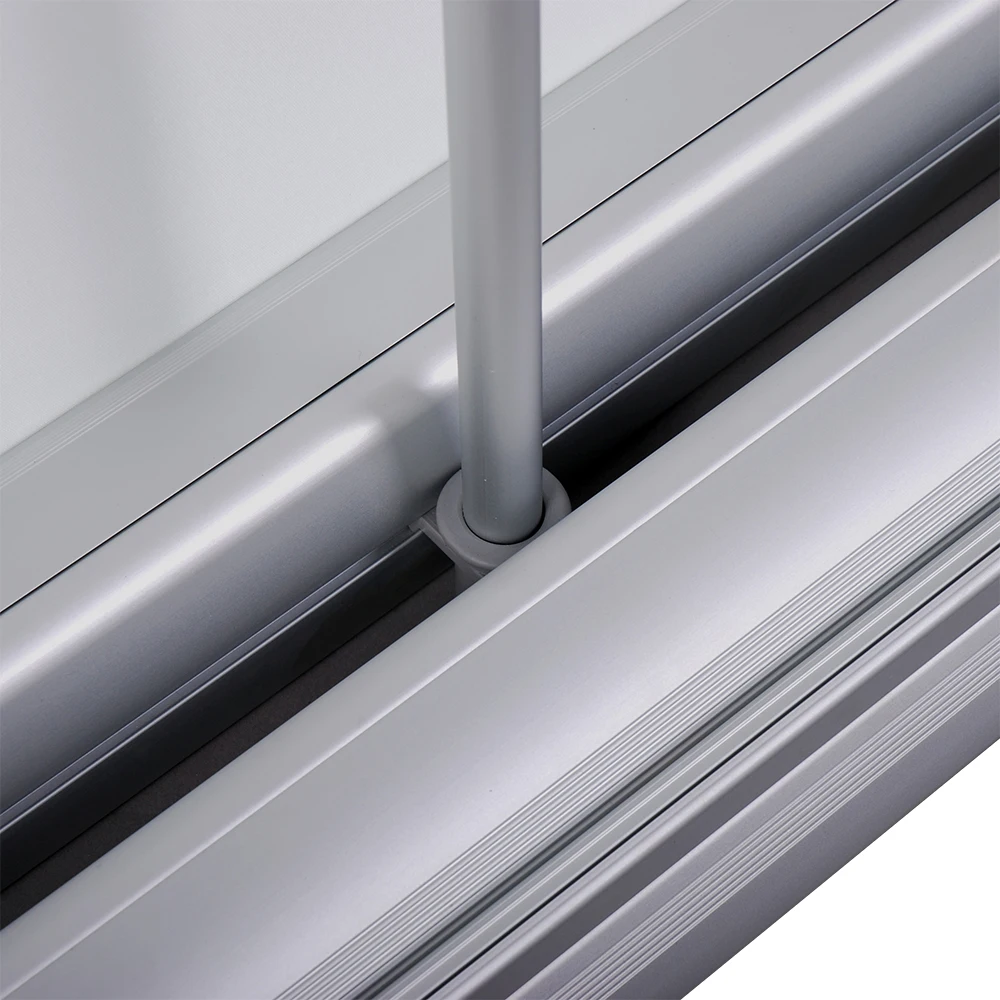 Luxury Custom Aluminium Retractable Double-sided Roll Up Banner Base Advertising Duplex Banner Stand 85x200