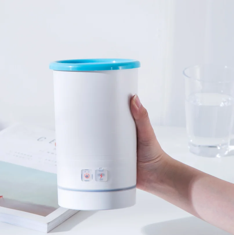  Новый обновленный Электрический автоматический поршень для чистки лап собак и домашних животных