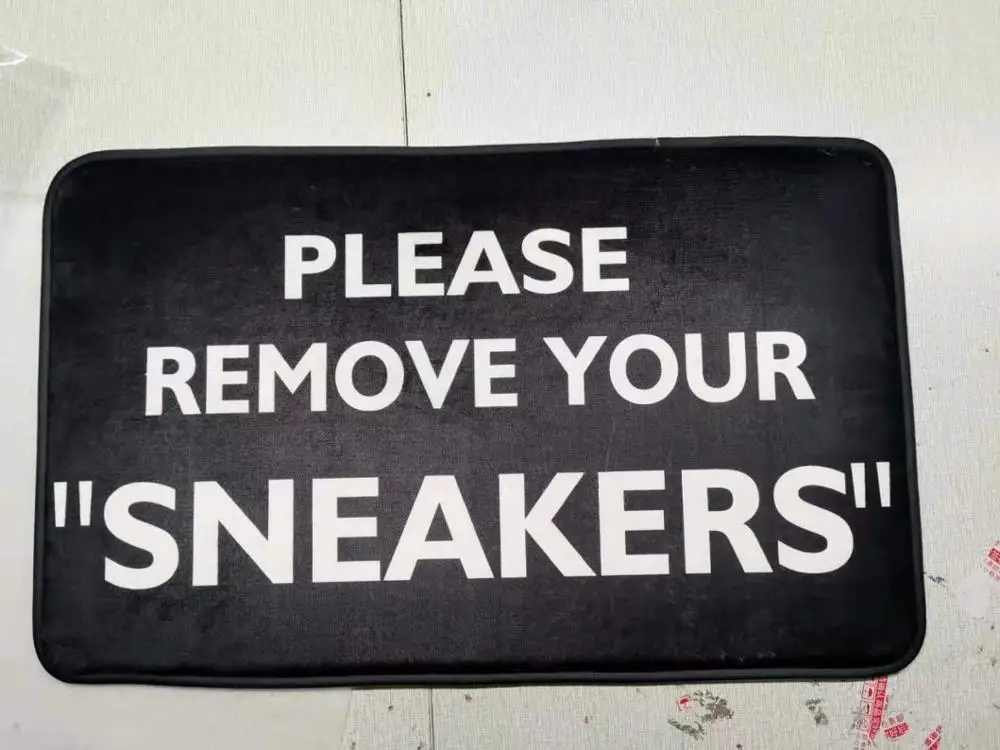 50*80cm Doormat Entrance Custom Logo Printed Mats Home carpets