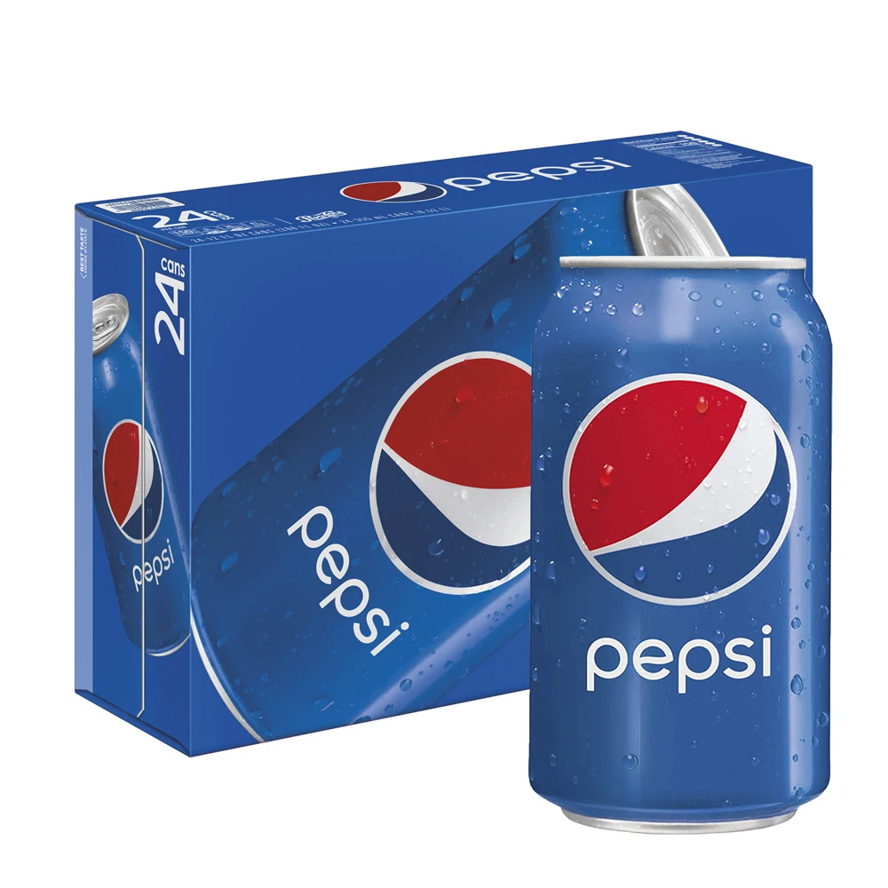 Оптовая продажа газированных безалкогольных напитков Pepsi Cola в бутылке и банка 330 мл только по низкой цене