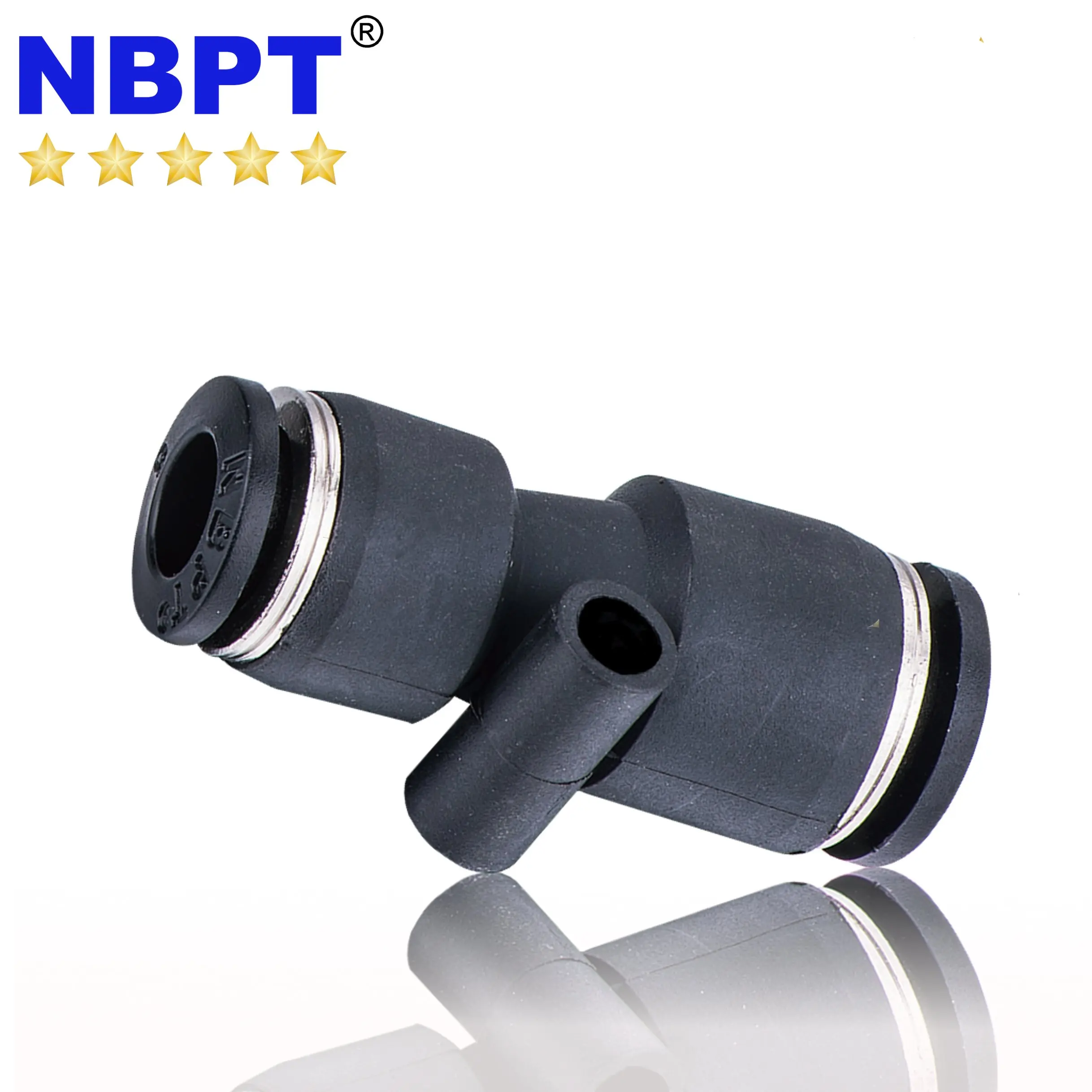 Одним касанием вставьте для подключения полиуретанового пластика, пневматический полиуретановый трубчатый фитинг, равный прямой Соединительный Быстрый фитинг от NBPT