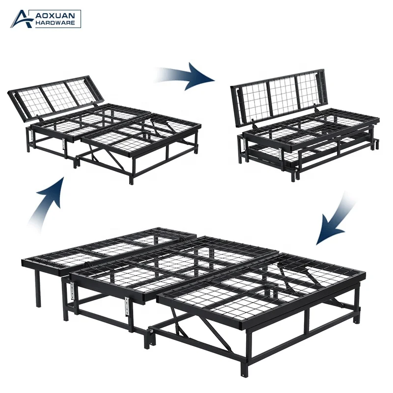 convertiable folding metal frames sofa bed