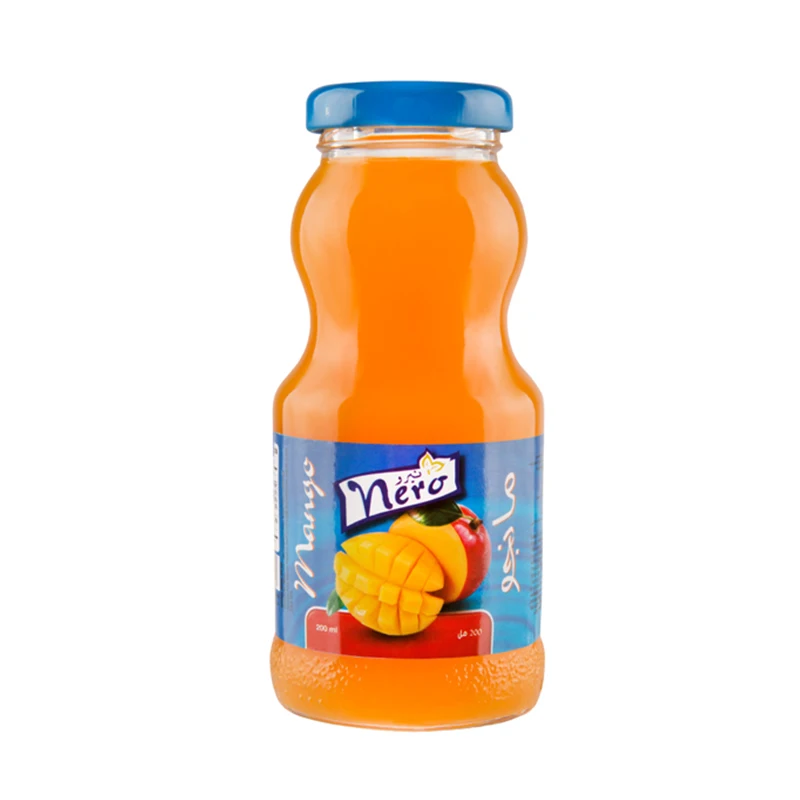 2022 Factory Sale Fruit and Vegetable Juice Pure Mango Juice Nectar (Nero) 200 ml