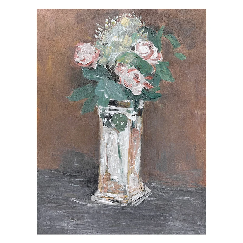 OEM абстрактная живопись маслом на холсте в цветочном Wall Art украшение дома Оригинал Китай ручной работы