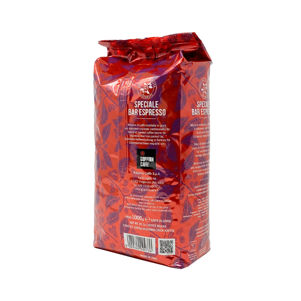 
ITALIAN Coffee beans Goppion 1000g for sale 