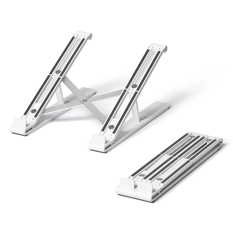 JSAUX 2021 In Stock Aluminum Alloy 360 Adjustable Foldable Laptop Base Stand Notebook Computer Holder