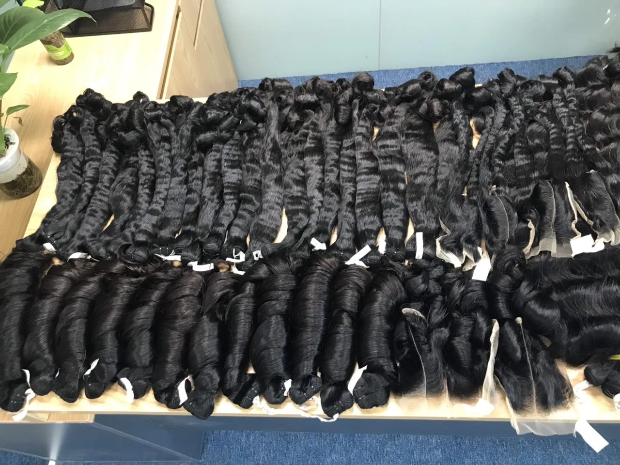  Волнистые пучки Fumi длинные волос волнистые человеческие волосы для наращивания от Belady hair