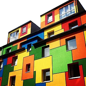 
1/2 Gallon Acrylic Neon Acrylic Paint - UV Reactive - Fluorescent Paint - Glows Under Ultraviolet Light 