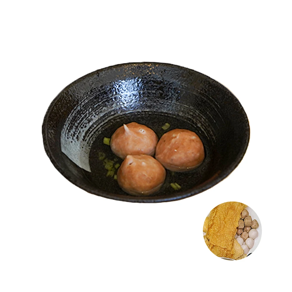 hot selling seafood products frozen spicy tofu pork fish ball for dish