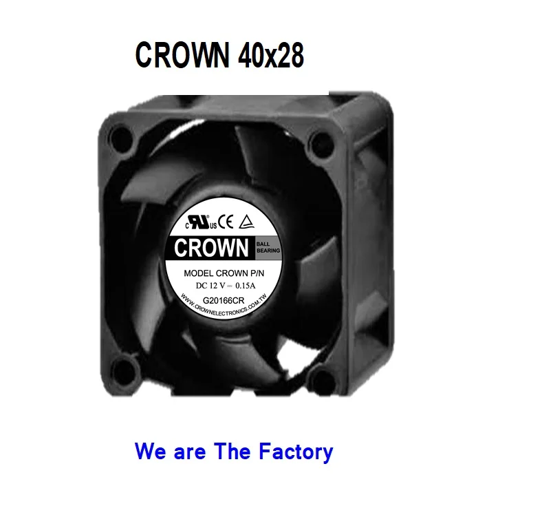 Лидер продаж центробежный вентилятор Crown dc 3 Высококачественный Вентилятор охлаждения постоянного тока