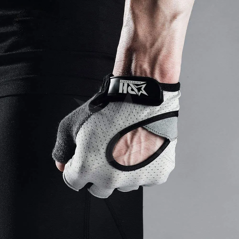 2021 Hot Sale Weight Lifting Gloves Half Finger Fitness Gym Gloves With Wrist Support