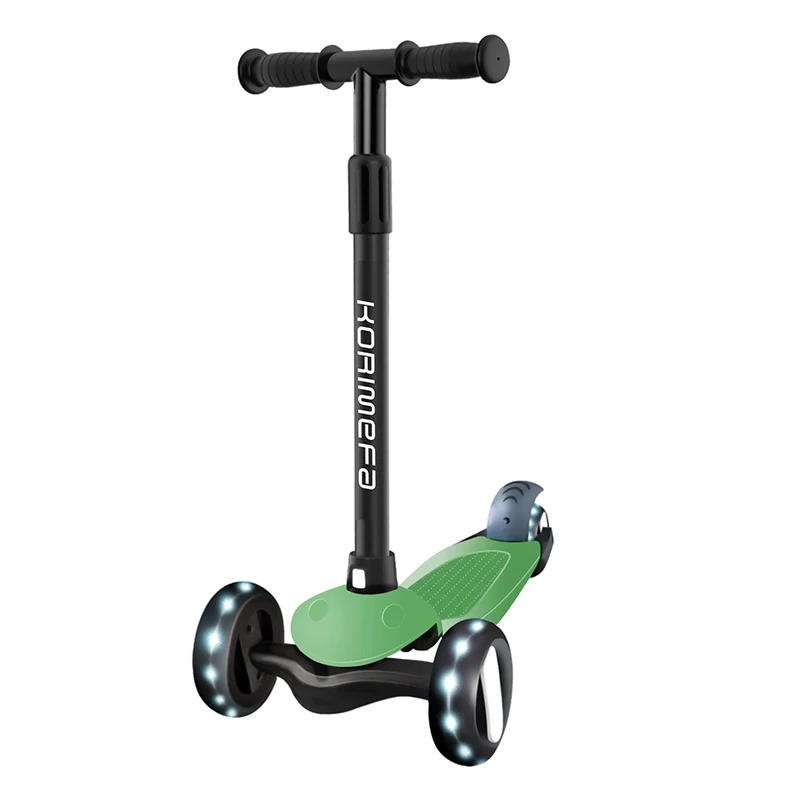 EU Europa Europe US Popular Sales Flash Wheel Children Mini Kids Scooters Wholesale