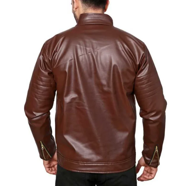 Fashion Men Lamb Leather Jacket/men leather jackets/Pakistan leather jackets