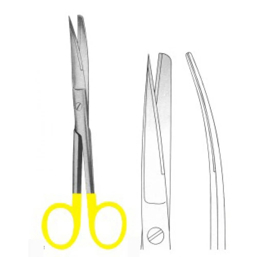
Scissors With Tungsten Carbide Inserts Mayo Lexer Straight 16Cm 