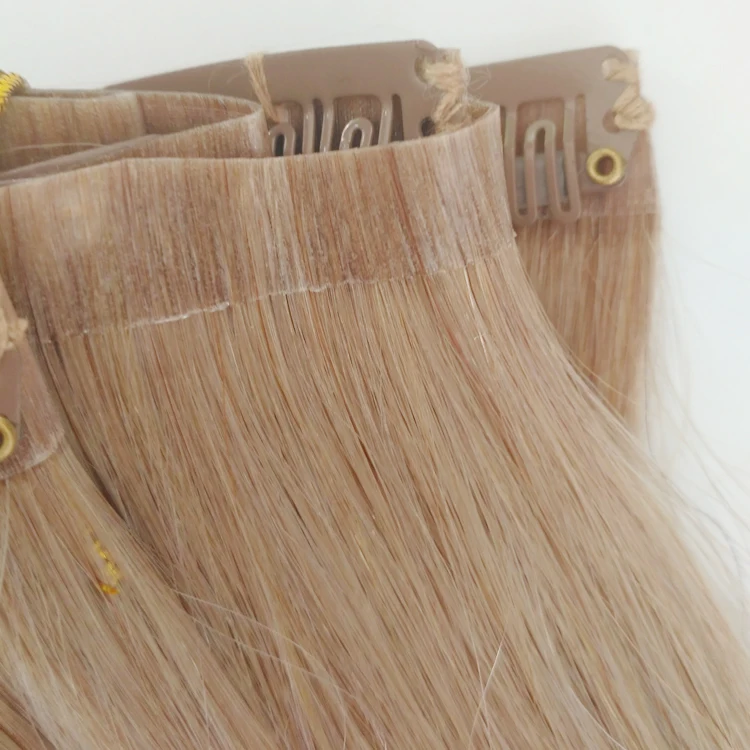 New Arrival fashion good quality 100%VIETNAM  human hair Seamless clip in hair extensions
