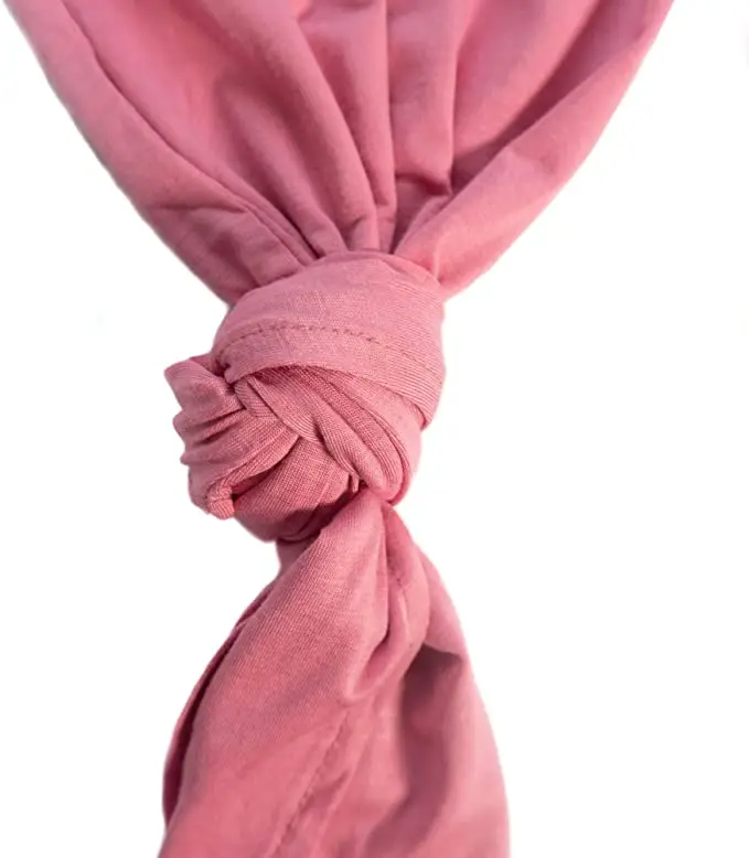 Factory Infant Toddler Bamboo Clothes Long Sleeve Baby Girls Knotted Sleeping Gown