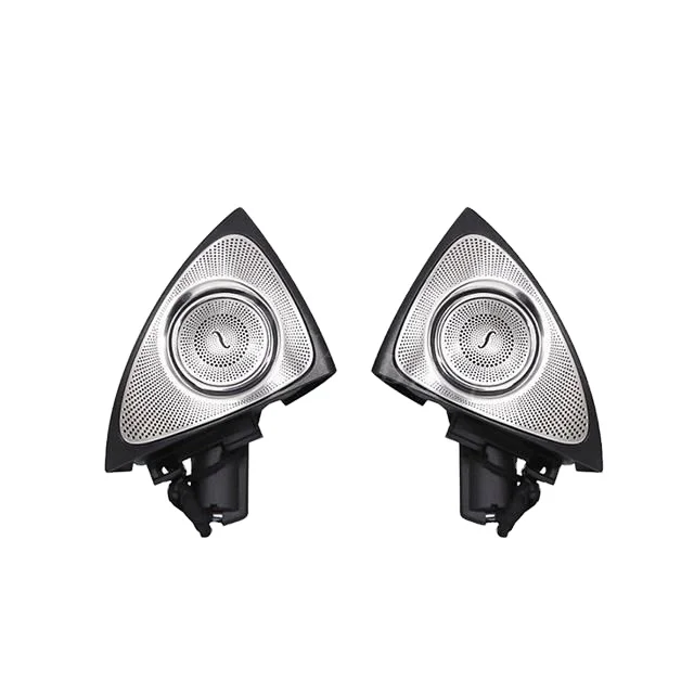 High Quality Auto 3d Rotating Tweeter With Colorful Ambient Light For Mercedes Benz S-class W222 2014-2018