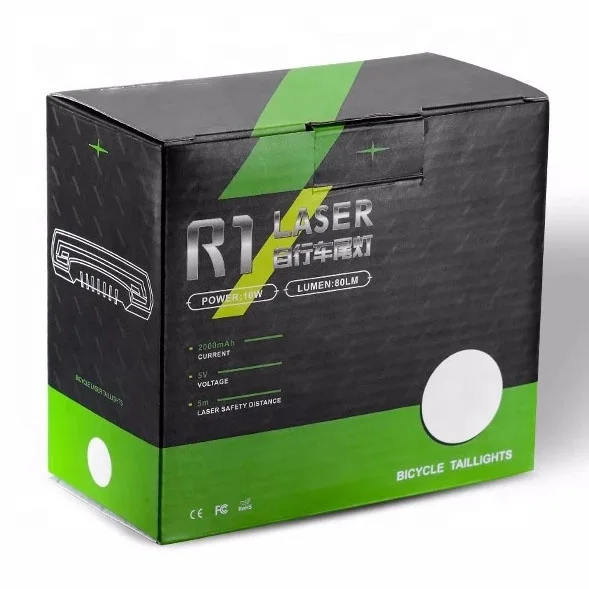 Bike Bicycle Tail Light Bicycle Rear Lamp Bicycle Rear Light Waterproof LED Bike Light with Battery