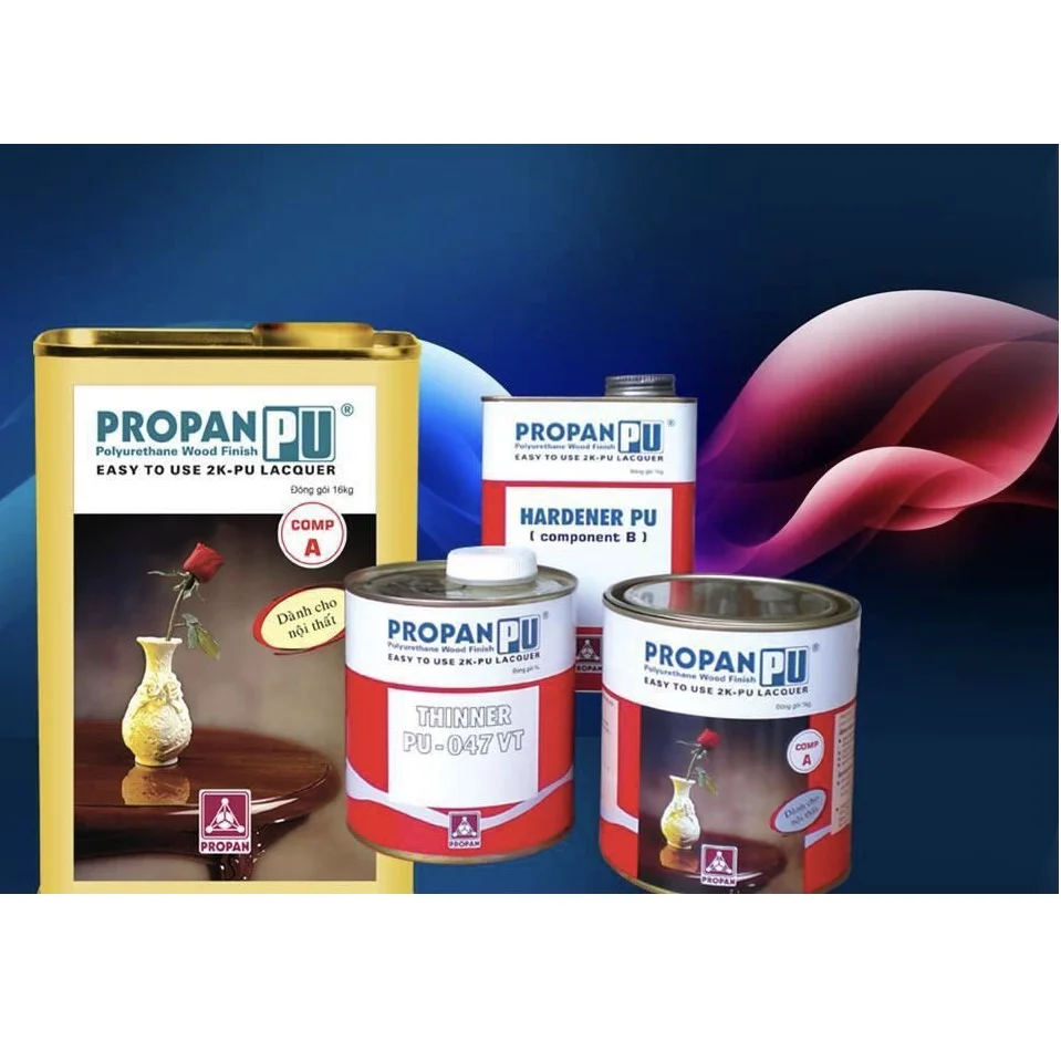 Лучшая цена, 1 литр, кристально чистый пропан PU- VT - 745 с жидкостным покрытием из Индонезии