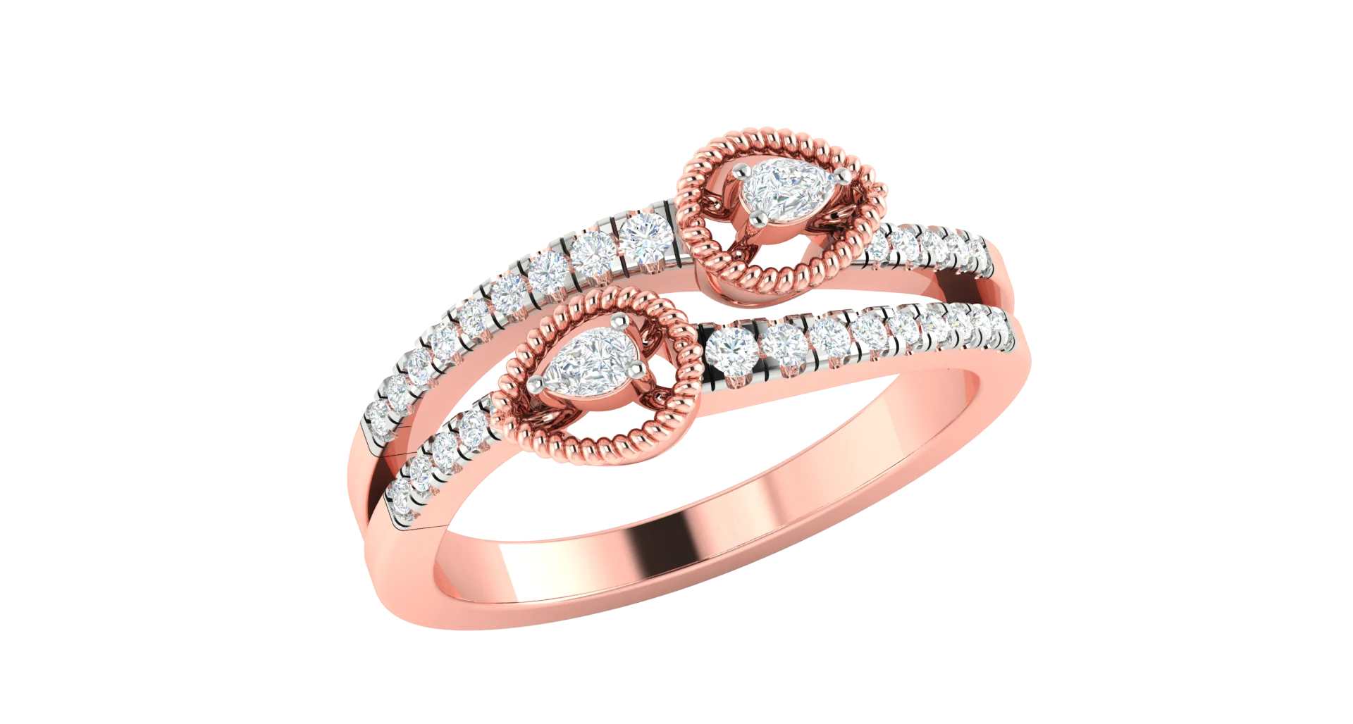  Индивидуальный дизайн приятный новый бесцветное бриллиантовое кольцо с муассанитом сертифицированное для Солита низкая цена доставка по всему миру