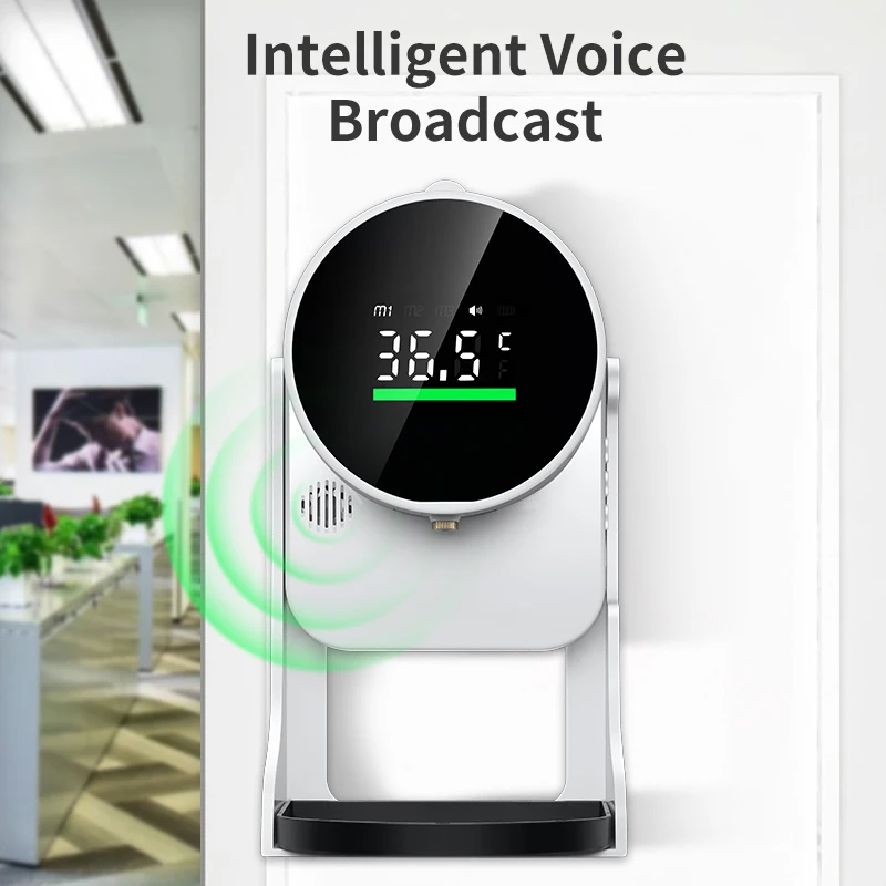 New arrival 2 in 1 rechargeable K10 PRO Automatic soap dispenser K10 pro with temperature measurement