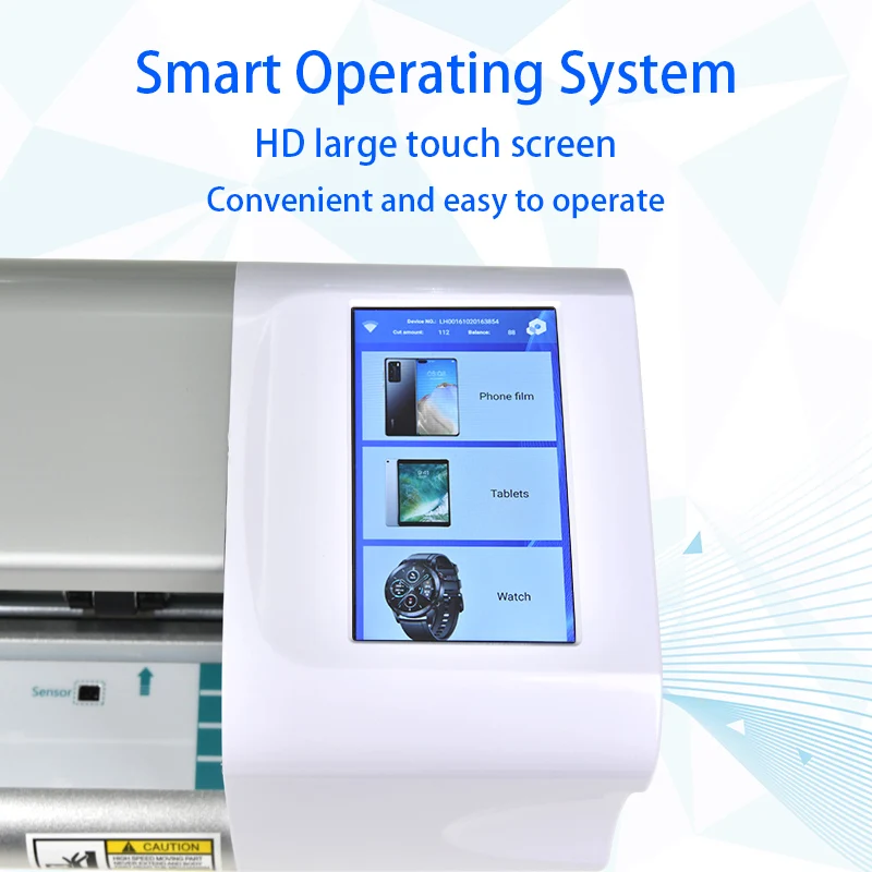 OEM ODM Hydrogel Back Stickers Cutting Machine High Speed Cutting Mobile Phone Skin Making Machine