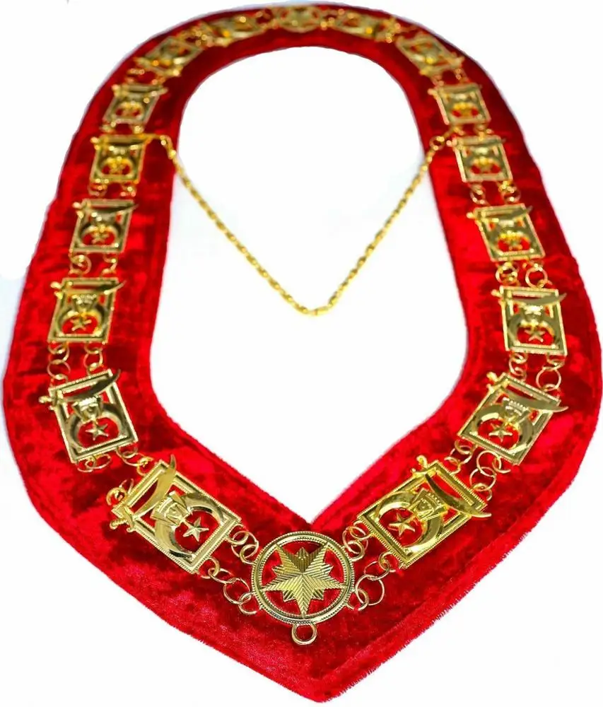 Masonic Regalia Shriner Chain Collar