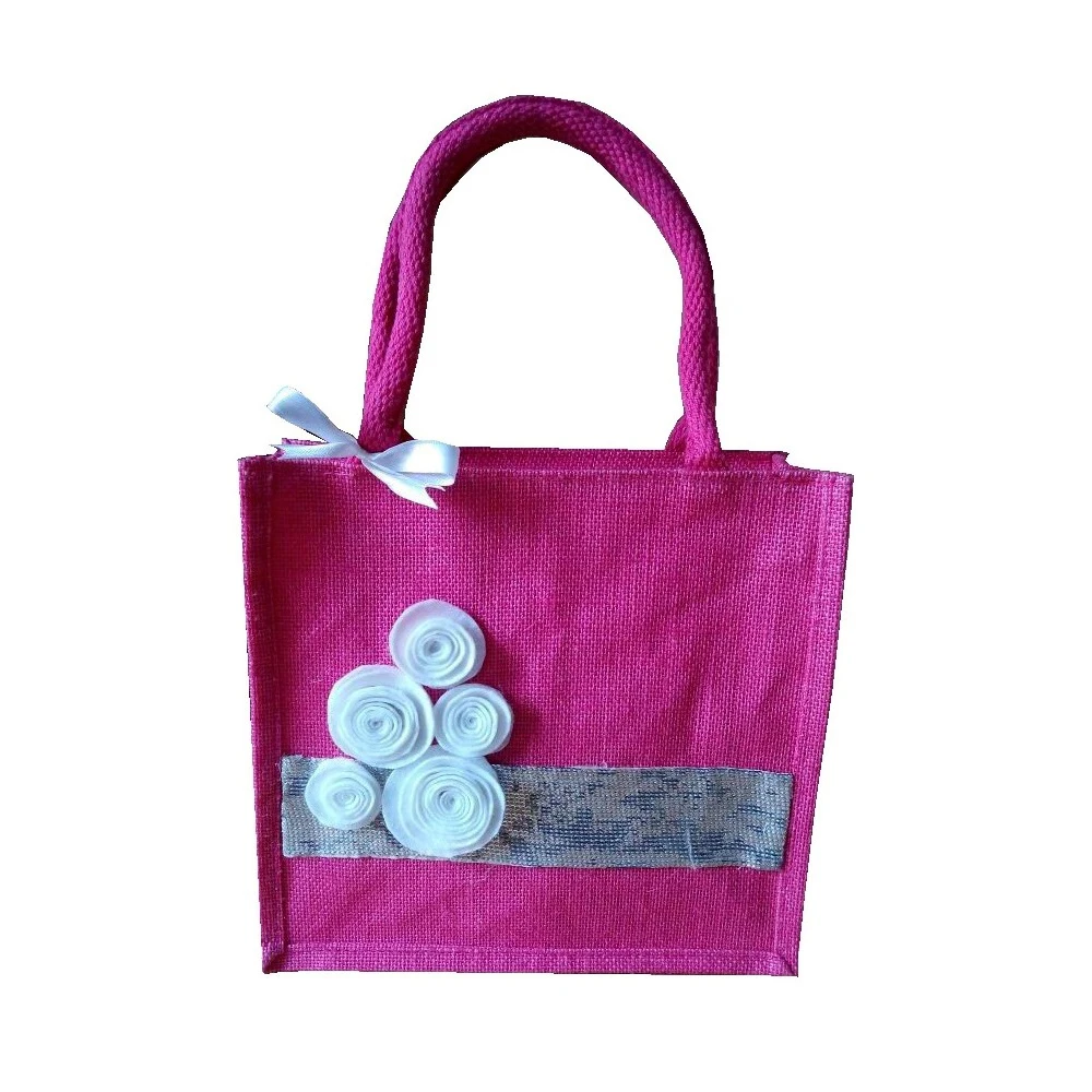 2022 Best Selling Stylish Jute Shopping Bag From Leading Indian Supplier Manufacturer